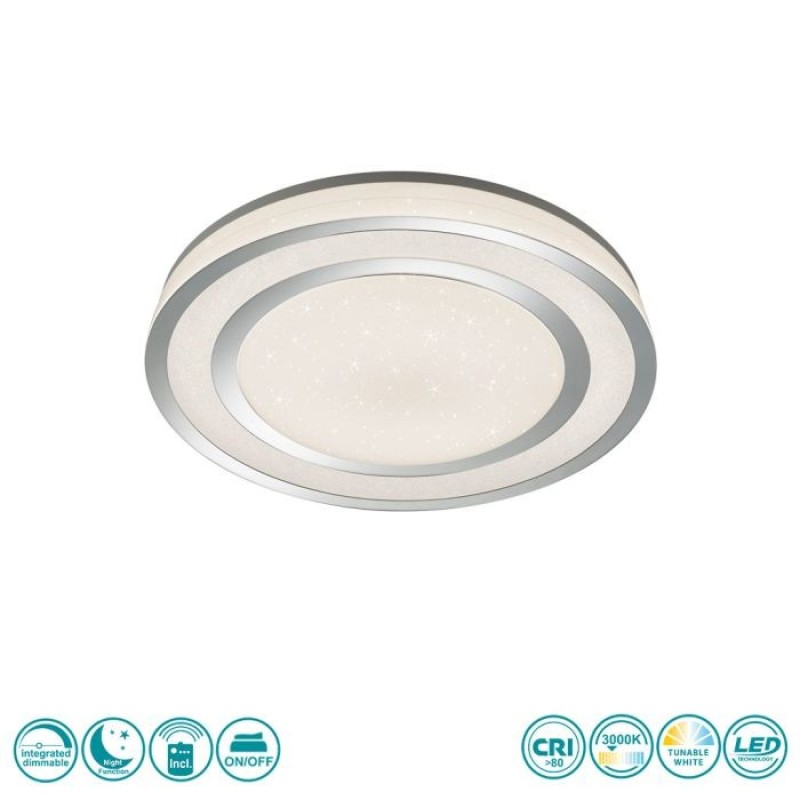 TRIO LIGHTING - Noriaki Φωτιστικό οροφής LED ΚΩΔ.-679210106