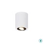 TRIO LIGHTING - Cookie Φωτιστικό οροφής 1xGU10 Λευκό Ματ με Μαύρο ΚΩΔ.-612900134