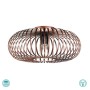 TRIO LIGHTING - Johann Φωτιστικό οροφής 1xE27 Πατίνα Χαλκού ΚΩΔ.-606900162