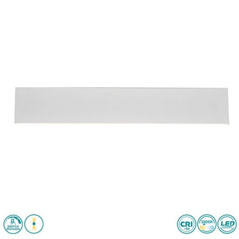 TRIO LIGHTING - Concha Επιτοίχιο φωτιστικό2x9W LED Λευκό Ματ ΚΩΔ.-225174731