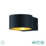 TRIO LIGHTING - Lacapo Επιτοίχιο φωτιστικό LED Μαύρο Ματ ΚΩΔ.-223410132