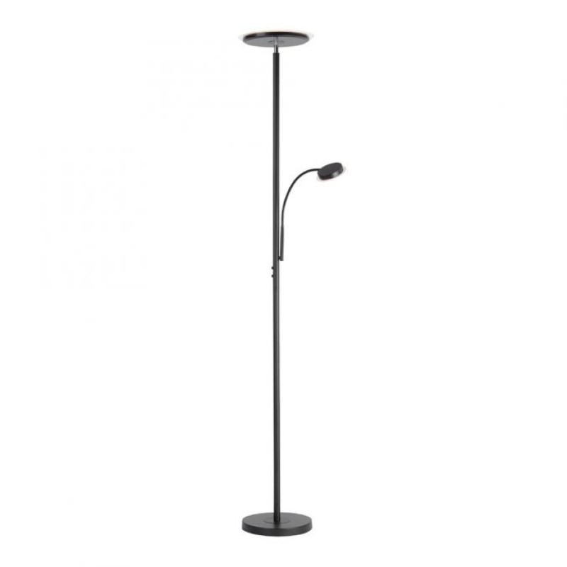 JUST LIGHT.-HANS Φωτιστικό δαπέδου LED μαύρο ΚΩΔ.-SL11709-18