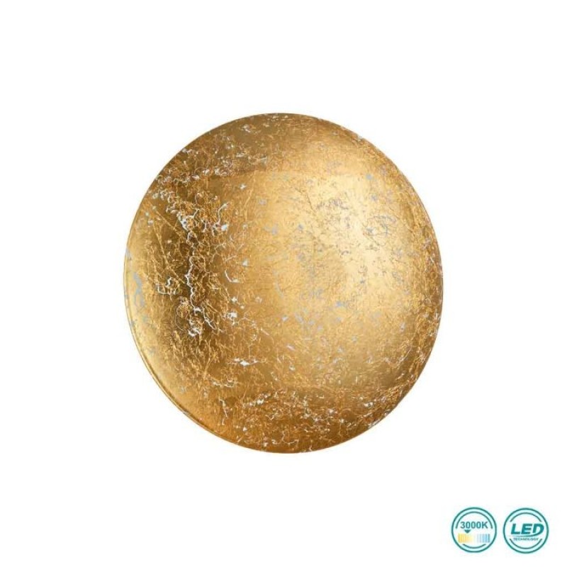 TRIO LIGHTING - Chiros Επιτοίχιο φωτιστικό LED Χρυσό ΚΩΔ.-224110179