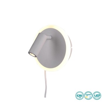 TRIO LIGHTING - Jordan Επιτοίχιο φωτιστικό LED Λευκό Ματ ΚΩΔ.-229210231