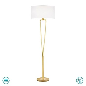 TRIO LIGHTING - Paris Φωτιστικό Δαπέδου 1xE27 Χρυσό Ματ ΚΩΔ.-400200108