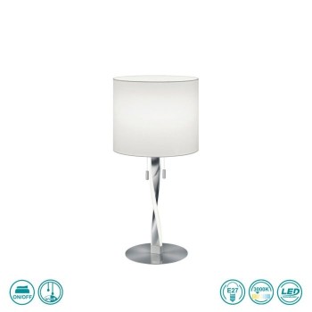 TRIO LIGHTING - Nandor Επιτραπέζιο φωτιστικό LED Νίκελ Ματ ΚΩΔ.-575310307