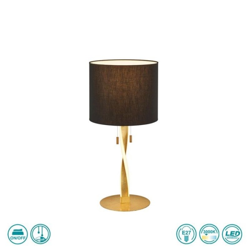 TRIO LIGHTING - Nandor Επιτραπέζιο φωτιστικό LED Χρυσό ΚΩΔ.-575310379