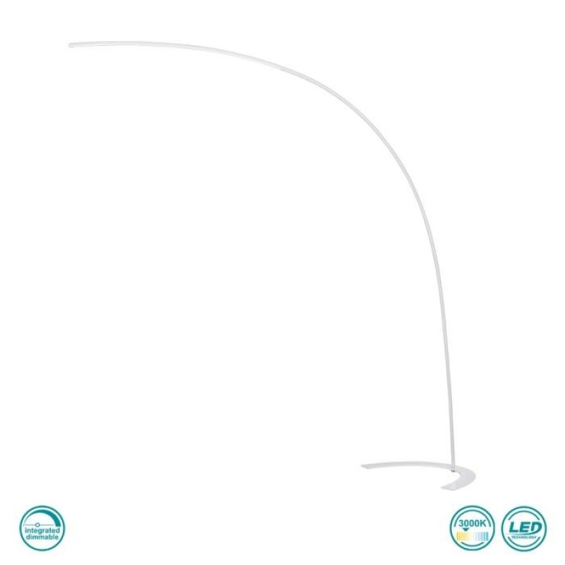 TRIO LIGHTING - Shanghai Φωτιστικό Δαπέδου LED Λευκό ΚΩΔ.-427511801