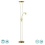 TRIO LIGHTING - Arizona Φωτιστικό Δαπέδου LED Χρυσό ΚΩΔ.-426410208