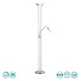 TRIO LIGHTING - Santo II Φωτιστικό Δαπέδου LED Νίκελ Ματ ΚΩΔ.-421910207