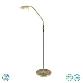 TRIO LIGHTING - Bergamo Φωτιστικό Δαπέδου LED Χρυσό ΚΩΔ.-420910108