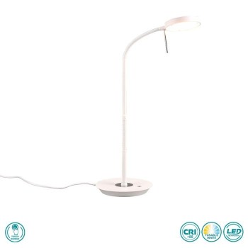 TRIO LIGHTING - Monza Επιτραπέζιο φωτιστικό LED Λευκό Ματ ΚΩΔ.-523310131