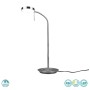 TRIO LIGHTING - Monza Επιτραπέζιο φωτιστικό LED Νίκελ Ματ ΚΩΔ.-523310107