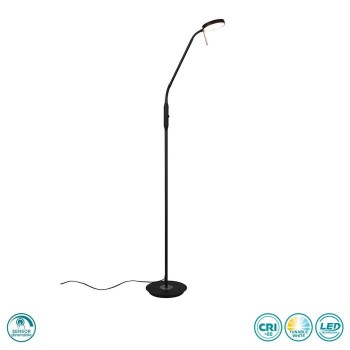 TRIO LIGHTING - Monza Φωτιστικό Δαπέδου LED Μαύρο Ματ ΚΩΔ.-423310132