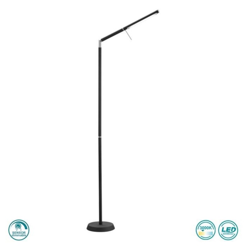 TRIO LIGHTING - Filigran Φωτιστικό Δαπέδου LED Μαύρο Ματ ΚΩΔ.-420490132
