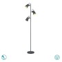 TRIO LIGHTING - Edward Φωτιστικό Δαπέδου 3xE14 Μαύρο Ματ ΚΩΔ.-408800332