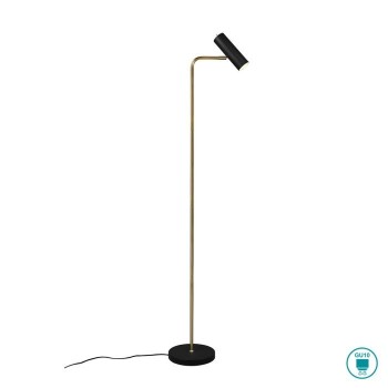 TRIO LIGHTING - Marley Φωτιστικό Δαπέδου 1xGU10 Μπρούτζινο - Μαύρο Ματ ΚΩΔ.-412400108