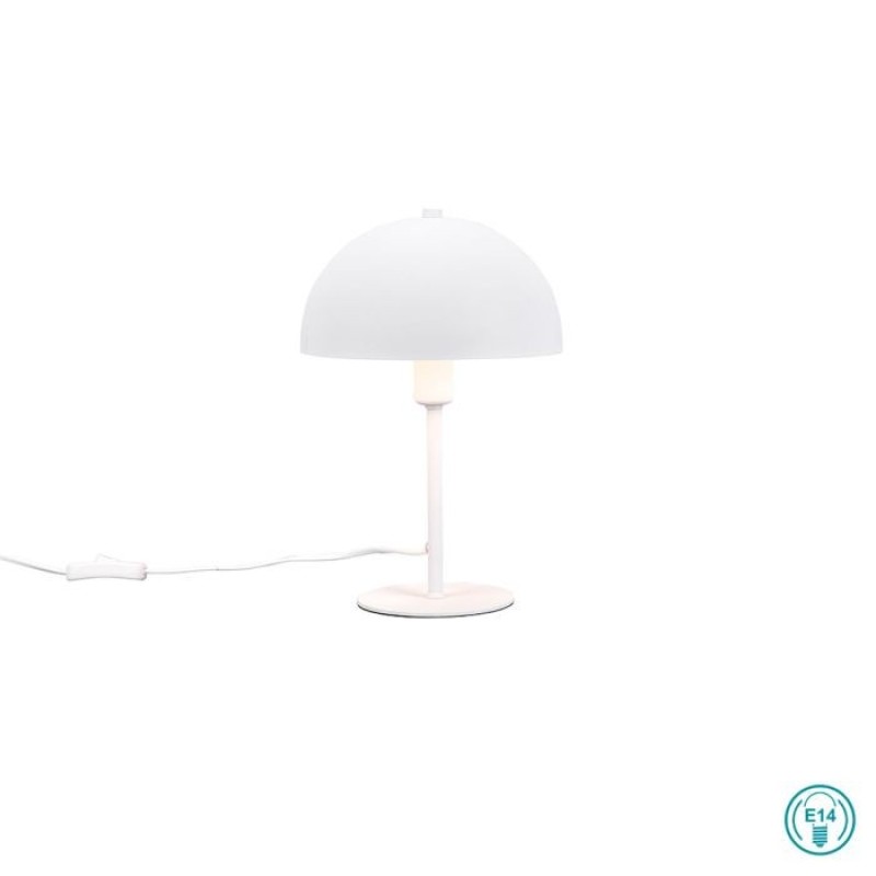 TRIO LIGHTING - Nola Επιτραπέζιο φωτιστικό 1xE14 Λευκό Ματ ΚΩΔ.-506200131