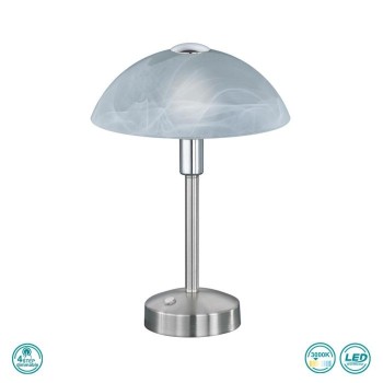TRIO LIGHTING - Donna Επιτραπέζιο φωτιστικό LED Χρώμιο ΚΩΔ.-525790107