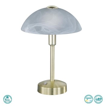 TRIO LIGHTING - Donna Επιτραπέζιο φωτιστικό LED Χρυσό ΚΩΔ.-525790108
