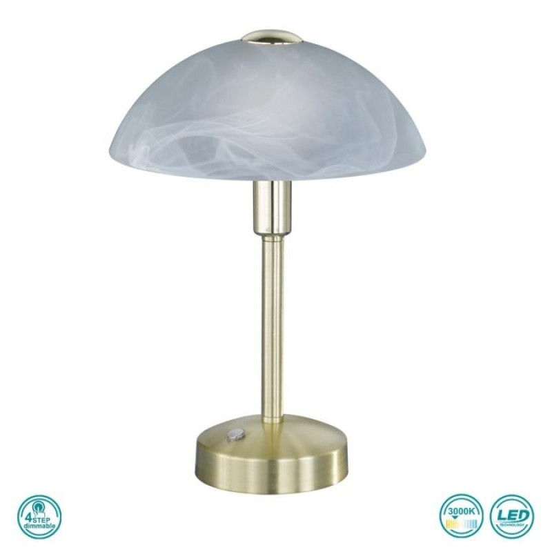 TRIO LIGHTING - Donna Επιτραπέζιο φωτιστικό LED Χρυσό ΚΩΔ.-525790108