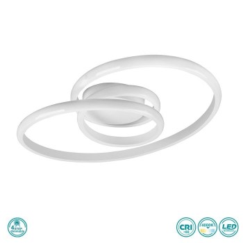 RL Lighting - Sansa Φωτιστικό Οροφής LED (4000K) Λευκό Ματ ΚΩΔ.-R62751131