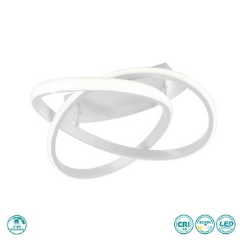 RL Lighting - Course Φωτιστικό Οροφής LED (4000K) Λευκό Ματ ΚΩΔ.-R62051131