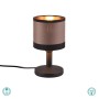 RL Lighting - Davos Επιτραπέζιο φωτιστικό 1x E14 Μαύρο με Τοπέ καπέλο ΚΩΔ.-R59551041