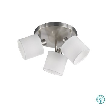 RL Lighting - Tommy Φωτιστικό οροφής 3xE14 Λευκό ΚΩΔ.-R80333901