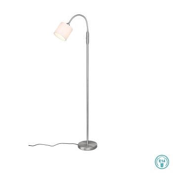 RL Lighting - Tommy Φωτιστικό Δαπέδου 1xE14 Λευκό ΚΩΔ.-R46331001