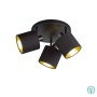 RL Lighting - Tommy Φωτιστικά οροφής 3xE14 Μαύρο ΚΩΔ.-R80333979