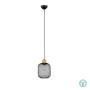 RL Lighting - Calimero Φωτιστικό Κρεμαστό 1xE27 Μαύρο Ματ ΚΩΔ.-R30561032