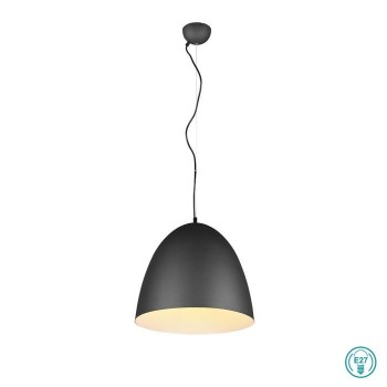 RL Lighting - Tilda Κρεμαστό Φωτιστικό 1xE27 Μαύρο-Χρυσό ΚΩΔ.-R30661980