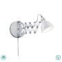 RL Lighting - Scissor Επιτοίχιο φωτιστικό 1xE14 Λευκό Ματ ΚΩΔ.-R20321031