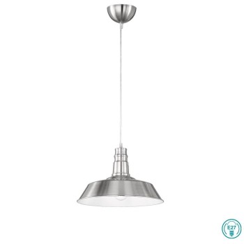 RL Lighting - Will Κρεμαστό Φωτιστικό 1xE27 Νίκελ Ματ ΚΩΔ.-R30421007