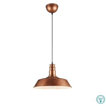RL Lighting - Will Κρεμαστό Φωτιστικό 1xE27 Χάλκινο ΚΩΔ.-R30421062