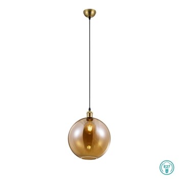 RL Lighting - Dino Φωτιστικό Κρεμαστό 1xE27 Μελί ΚΩΔ.-R30771004