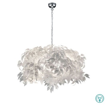 RL Lighting - Leavy Φωτιστικό Κρεμαστό 4xE14 Λευκό ΚΩΔ.-R10464001