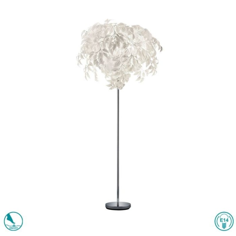 RL Lighting - Leavy Φωτιστικό Δαπέδου 3xE14 Λευκό ΚΩΔ.-R40463001