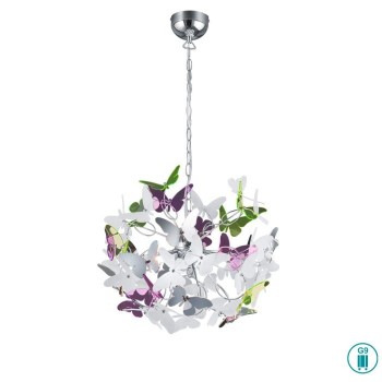RL Lighting - Butterfly Φωτιστικό Κρεμαστό 4xG9 ΚΩΔ.-R30214017