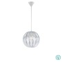 RL Lighting - Pumpkin Φωτιστικό Κρεμαστό 1xE27 Λευκό ΚΩΔ.-R30473001