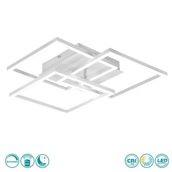 RL Lighting - Mobile Φωτιστικό Οροφής LED Λευκό Ματ ΚΩΔ.-R62883131
