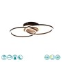 RL Lighting - Giro Φωτιστικό Οροφής LED Μαύρο Ματ και Ξύλο MDF ΚΩΔ.-R62783635
