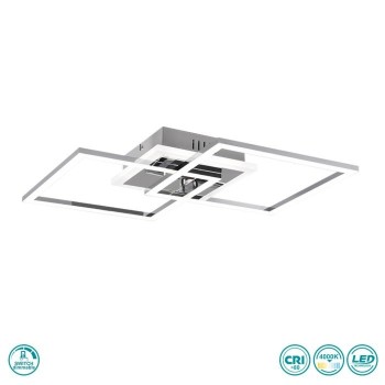 RL Lighting - Venida Φωτιστικό Οροφής LED Χρώμιο (4000Κ) ΚΩΔ.-R62793406