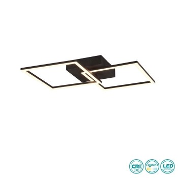 RL Lighting - Trail Φωτιστικό Οροφής LED (3000K) Μαύρο Ματ ΚΩΔ.-R64492132