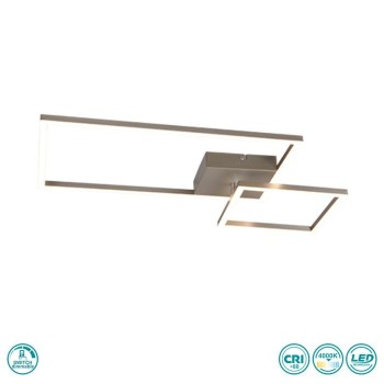 RL Lighting - Padella Φωτιστικό Οροφής LED Νίκελ Ματ (4000K) ΚΩΔ.-R62642407