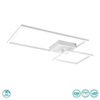 RL Lighting - Padella Φωτιστικό Οροφής LED Λευκό Ματ (4000K) ΚΩΔ.-R62642131