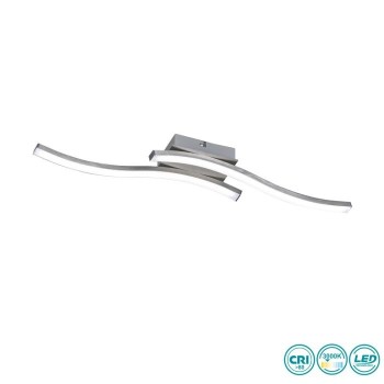 RL Lighting - Route Φωτιστικό Οροφής LED Νίκελ Ματ (3000K) ΚΩΔ.-R62473107