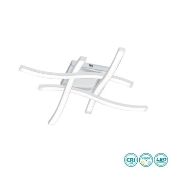 RL Lighting - Route Φωτιστικό Οροφής LED Λευκό Ματ (4000K) ΚΩΔ.-R62474131