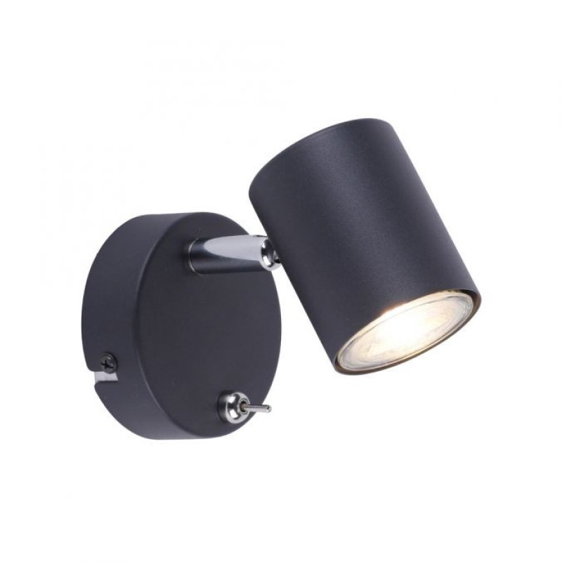 JUST LIGHT.-TARIK Φωτιστικό τοίχου LED ανθρακί ΚΩΔ.-SL11941-13